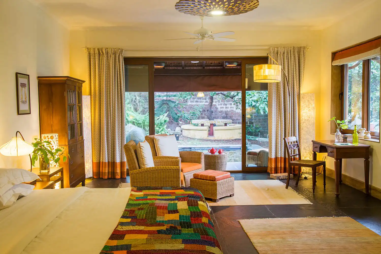 The spacious Koi Suite