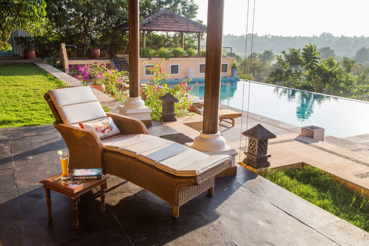 Beste luxe villa met privézwembad in noord Goa